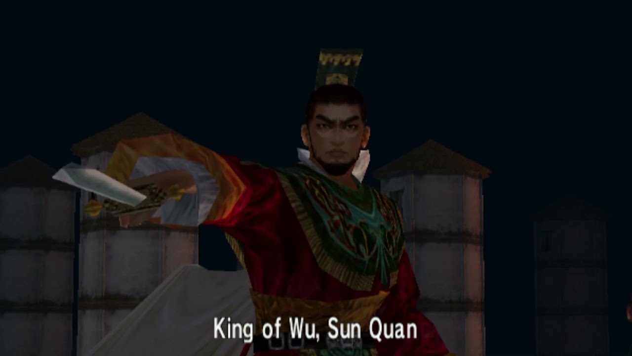Dynasty Warriors 2 - Sun Quan (Intro & Death)