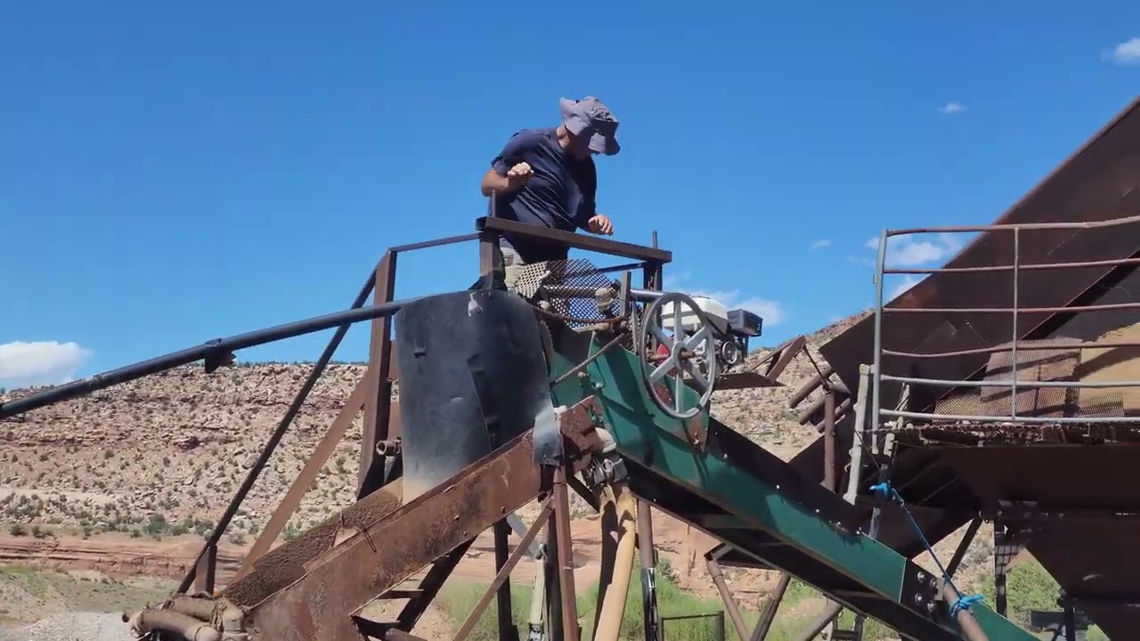 Checking out the Bancroft placer mine