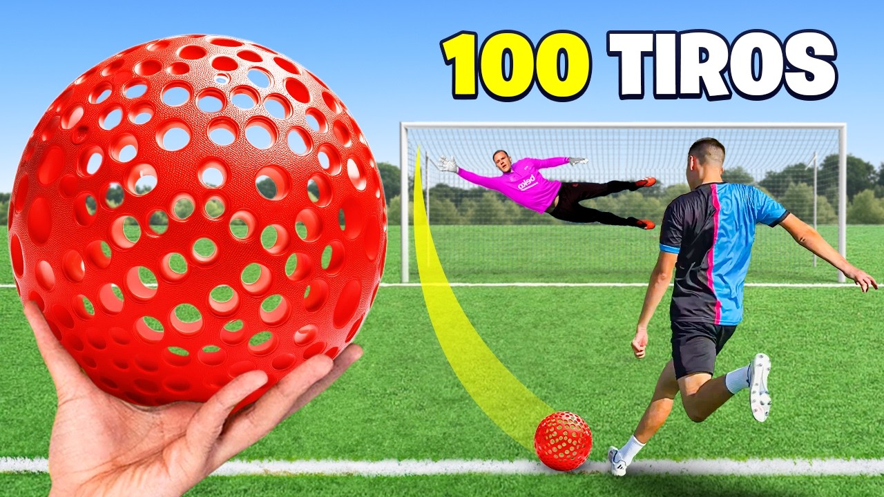 Hice 100 Tiros con los Balones m&aacute;s Extra&ntilde;os del Mundo