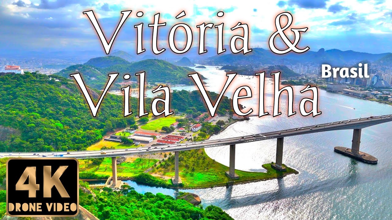 Vitoria, Espirito Santo, Brasil 4K HDR Drone