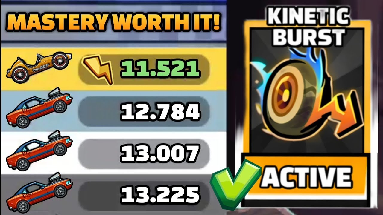 BOLT MASTERY IS WORTH IT!! ✅️🏆 IN COMMUNITY SHOWCASE - Hill Climb Racing 2