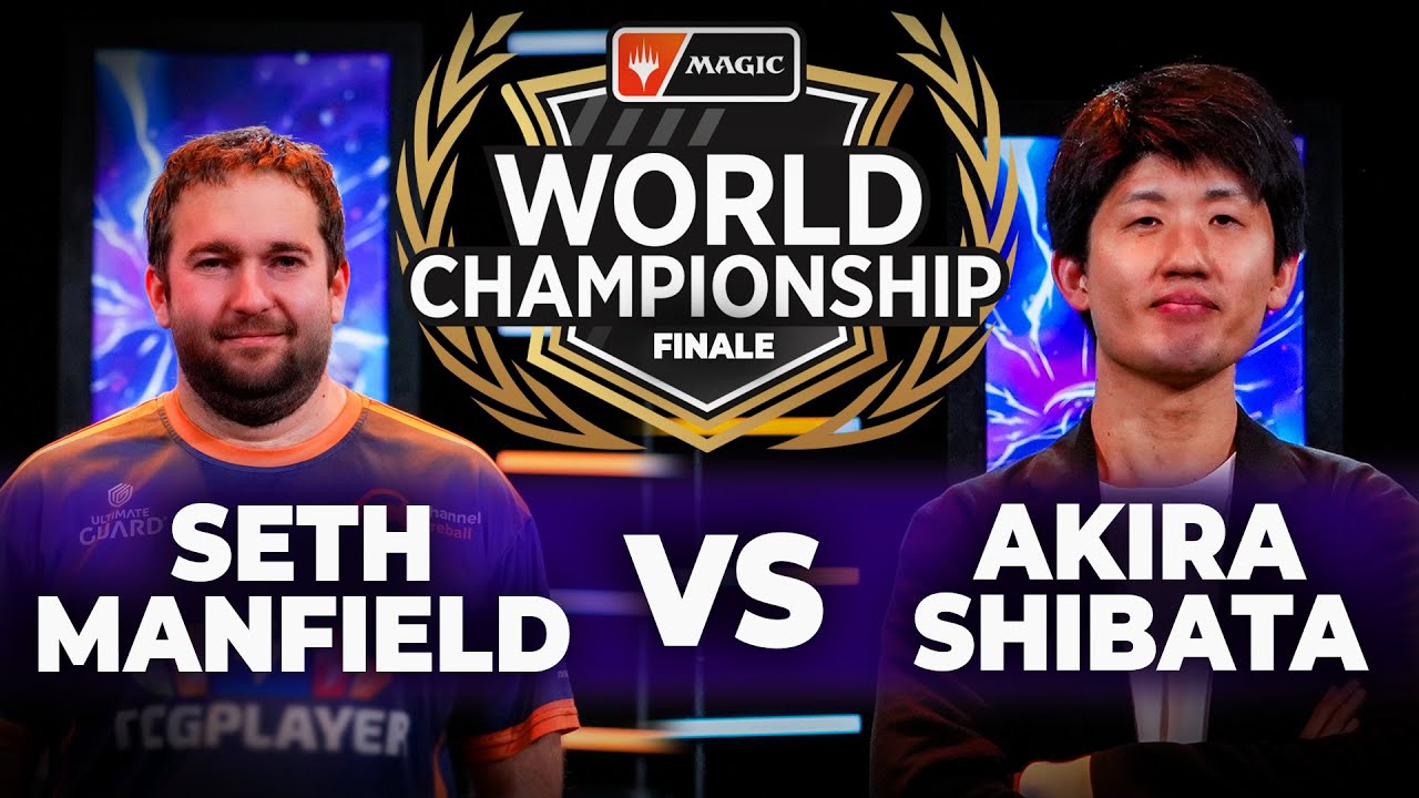 LA GRANDE FINALE DES WORLDS DE MAGIC 2025 ! SETH MANFIELD VS AKIRA SHIBATA !