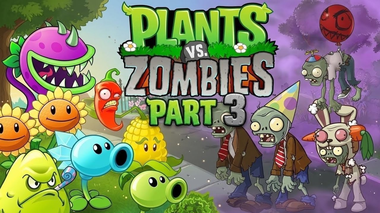 PLANT VS ZOMBIE (PART 3) #plantsvszombies #fypviralシ #plants