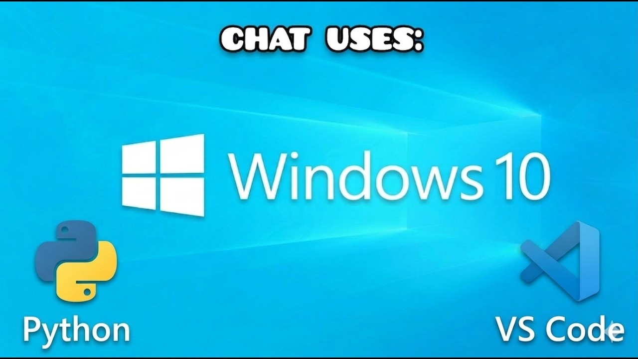 Chat Uses Windows 10 (Python & VS Code) 🚀