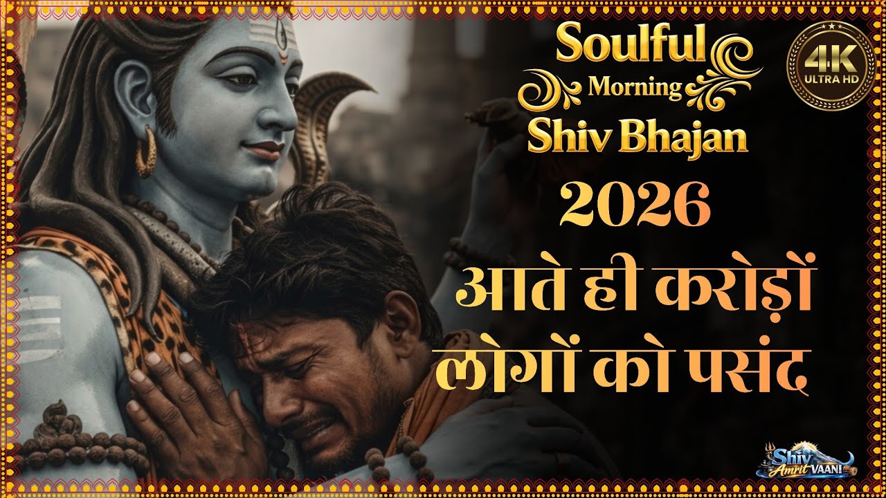 🌼 Latest Soulful Morning Shiv Bhajan | Soulful Hindi 2026 | Hindi Devotional | Peaceful Shiv Bhajan|