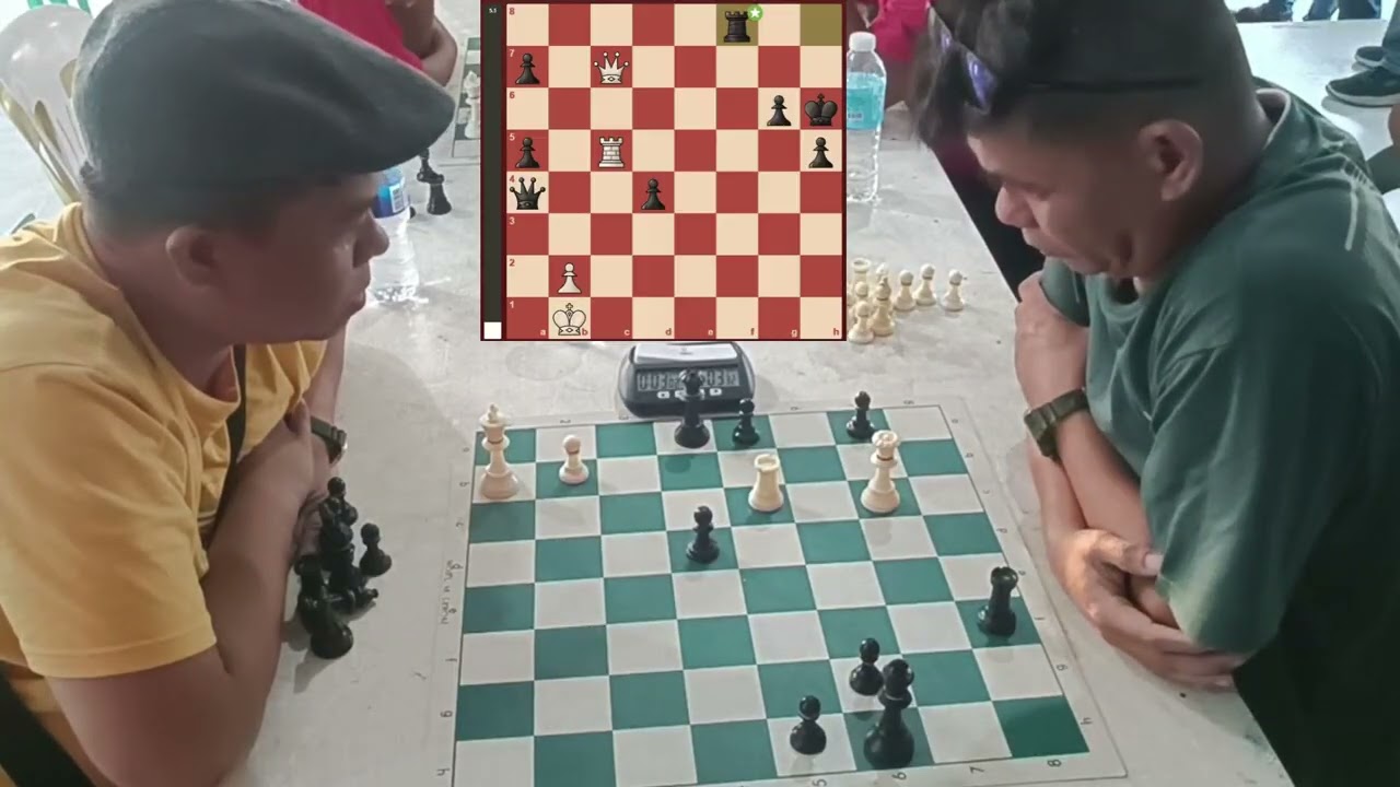 Queen And Rook Endgame | Noel Leron vs Ramil Tadios | Rd 6 HIMAAO PILI Chess Club