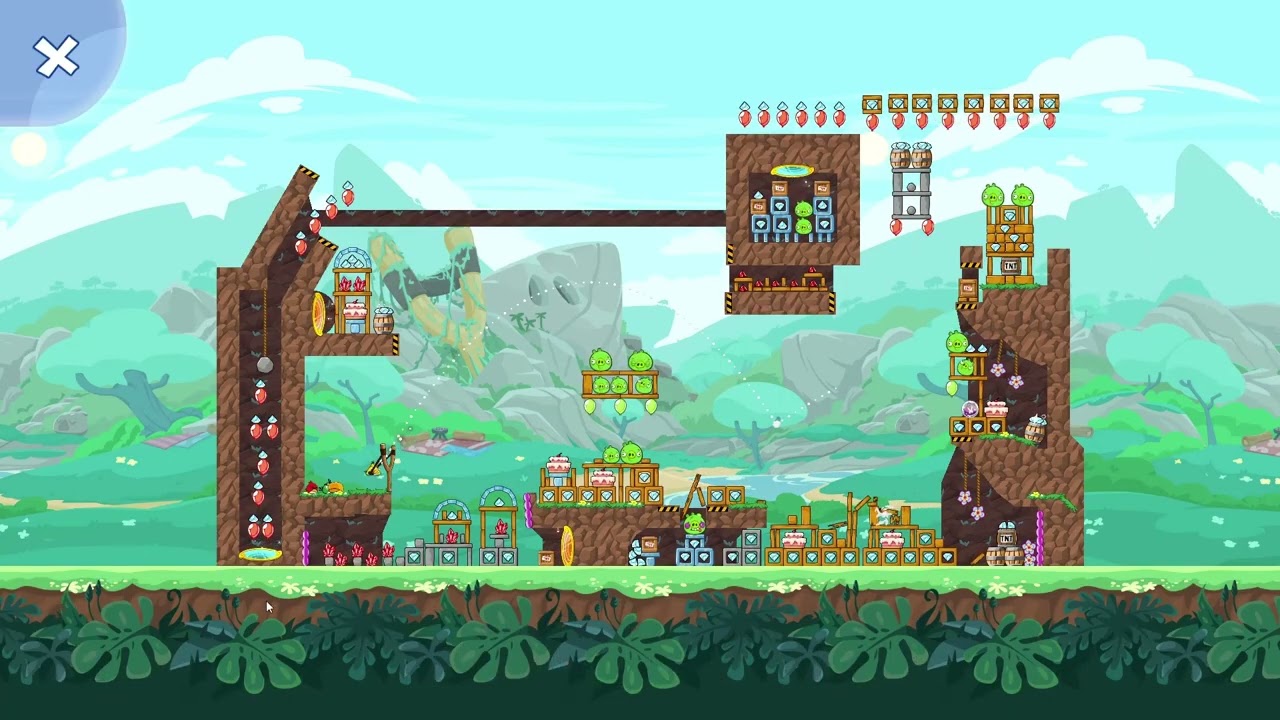 Angry Birds Friends Level 10 Tournament 1741 ONE star NO POWER-UP walkthrough 2026-04-27