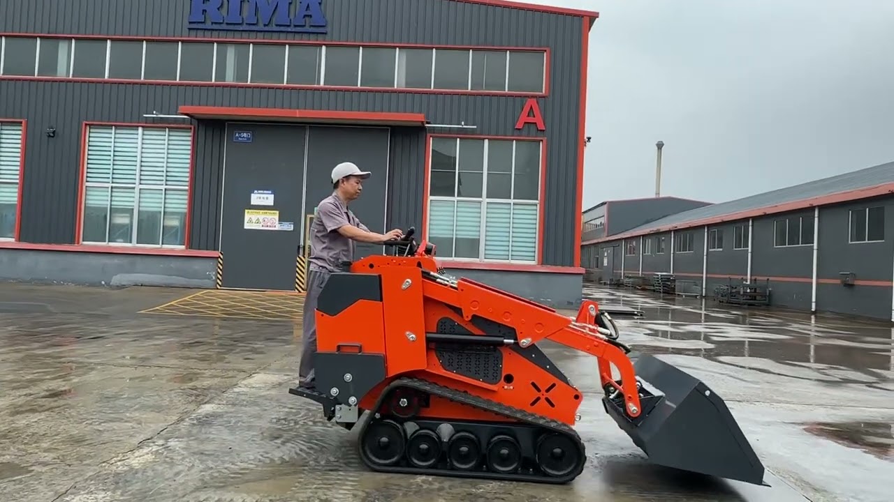 RIMA RL1200 Track Skid Steer Loader