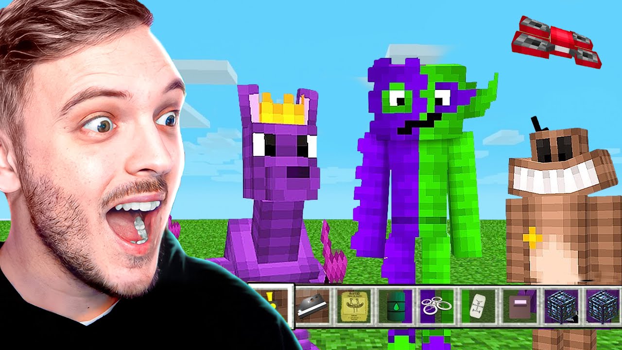 J'AI JOUÉ A UN MODE GARTEN OF BANBAN 4 SUR MINECRAFT ?! ( c'est incroyable )