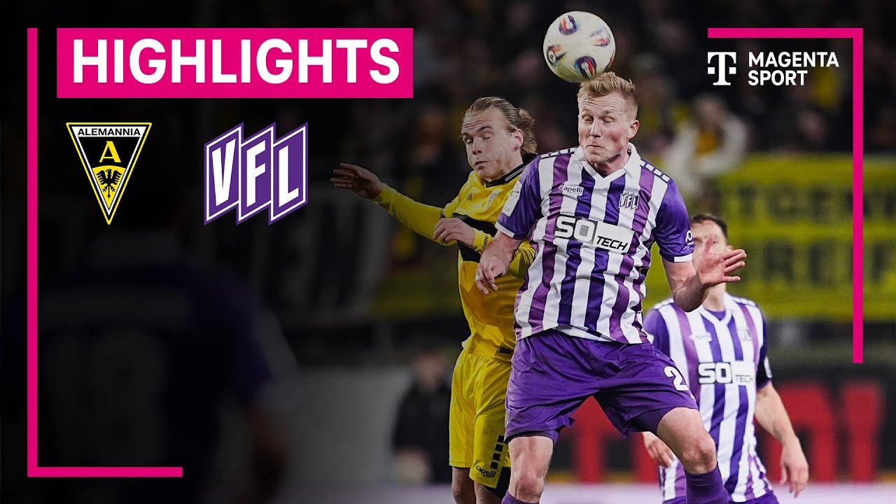 Alemannia Aachen - VfL Osnabrück | Highlights 3. Liga | MAGENTA SPORT