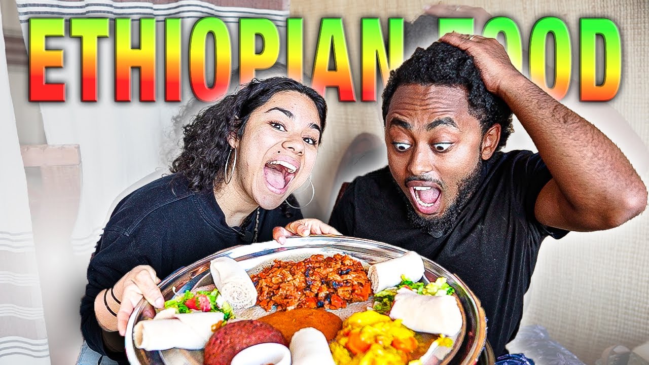 First Time Trying Ethiopian Food In San Deigo 🥱