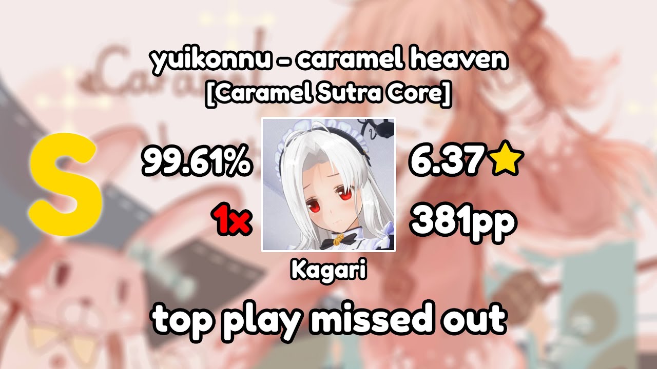6.37⭐ Kagari | yuikonnu - caramel heaven [Caramel Sutra Core] 381pp 1x