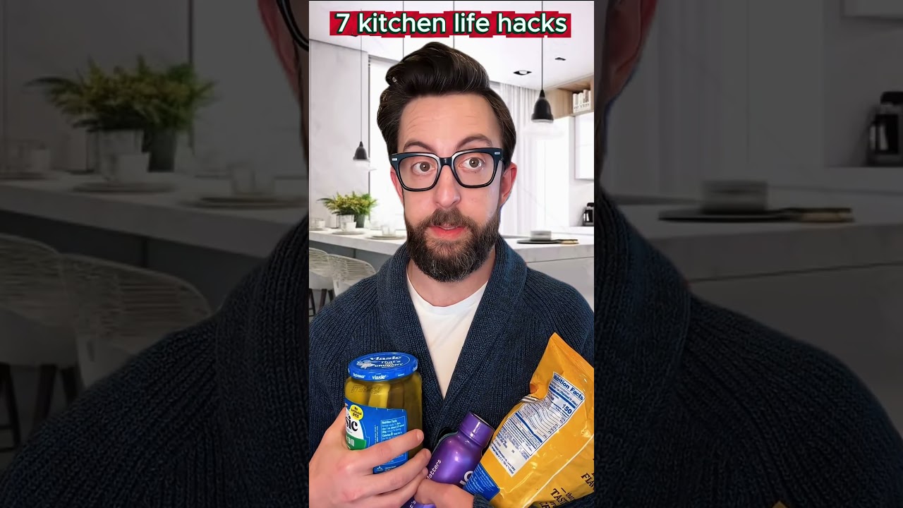 7 kitchen life hacks#adamrose #kitchen #lifehacks #foryou