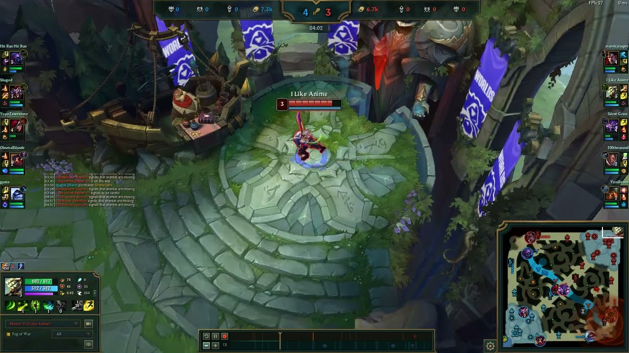 Yi vs Shaco