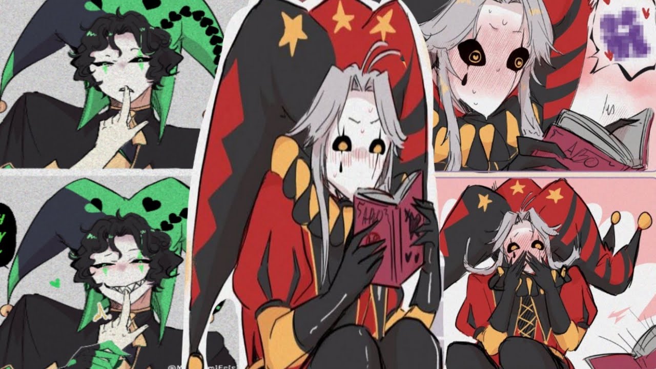 Pierrot loves you very much, and Harlequin makes fun of him. (comic dub) the freak circus.