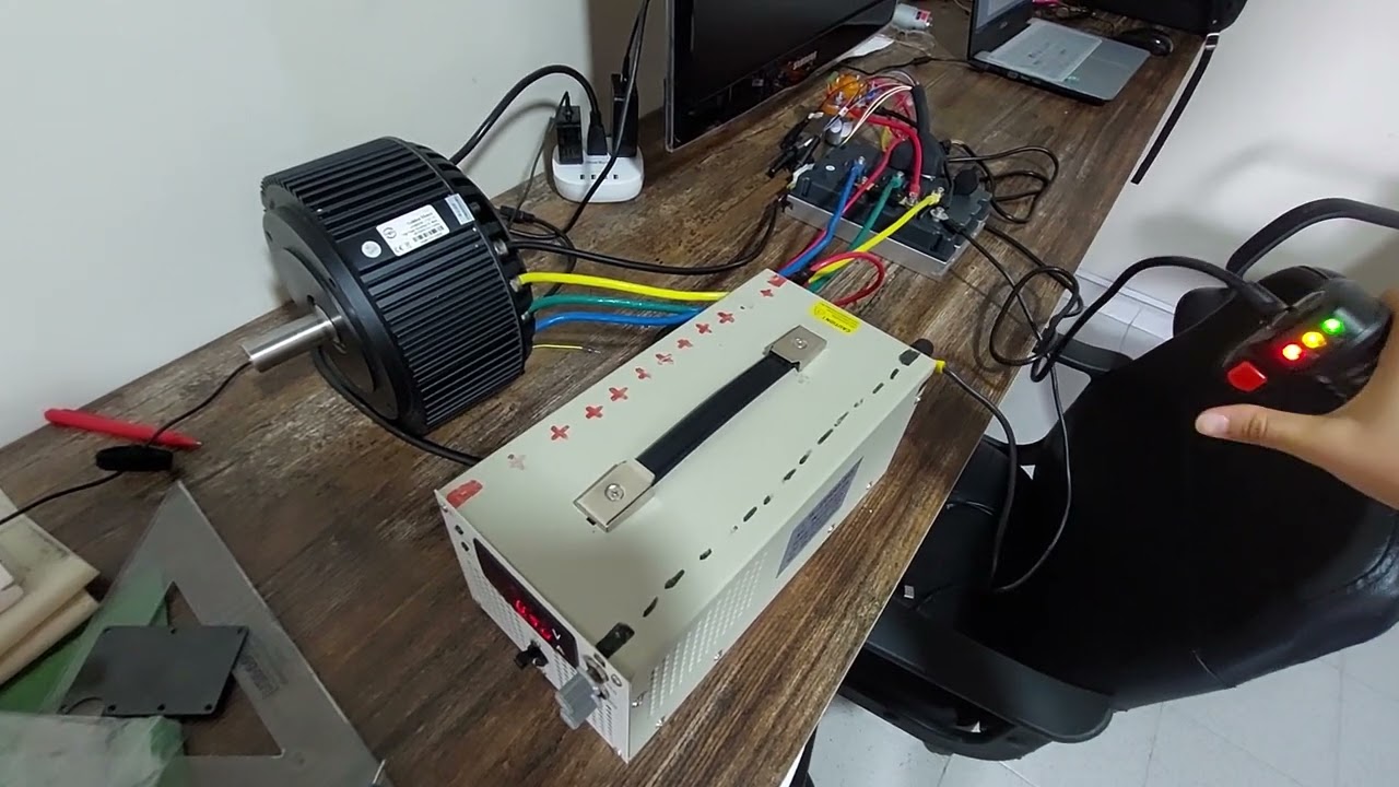 5KW BLDC Motor Air Cooled does not work