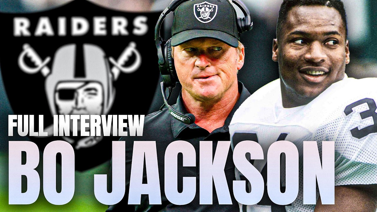 NFL Legend Bo Jackson FULL INTERVIEW | Gruden Goes Long