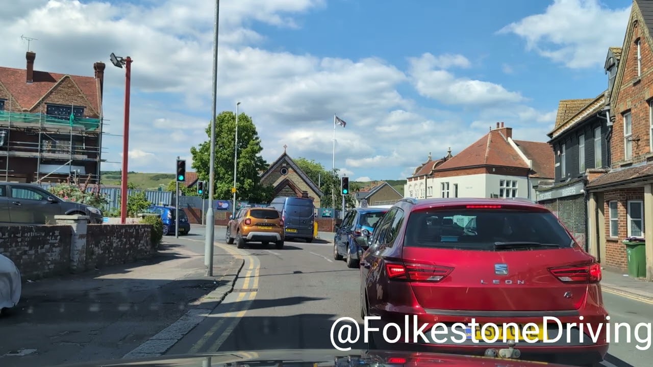 Blackhouse Hill, Cheriton to Hythe | Folkestone driving test route 