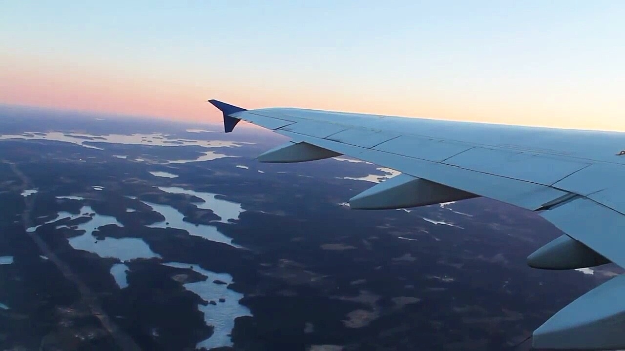 SAS Scandinavian Airlines SK1439 Gothenburg-Copenhagen A319 Safety, Takeoff & Landing