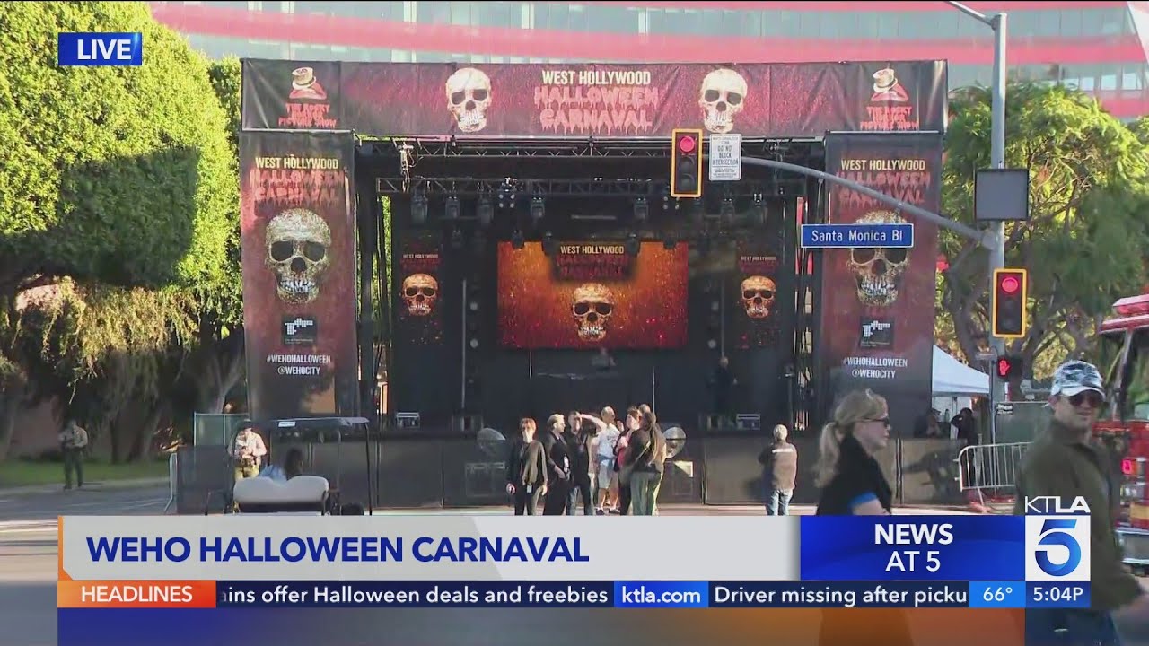 Halloween Carnaval 2025 takes over West Hollywood streets