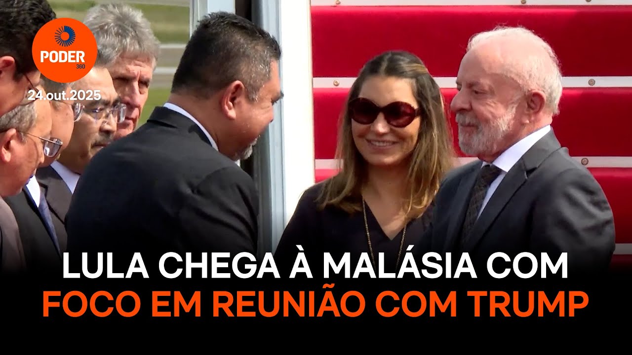 Lula chega &agrave; Mal&aacute;sia com foco em reuni&atilde;o com Trump