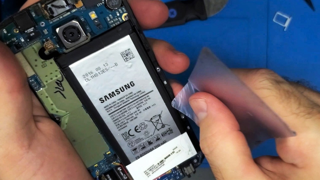 Why is it so hard to open!? Samsung S6 Battery Replacement
