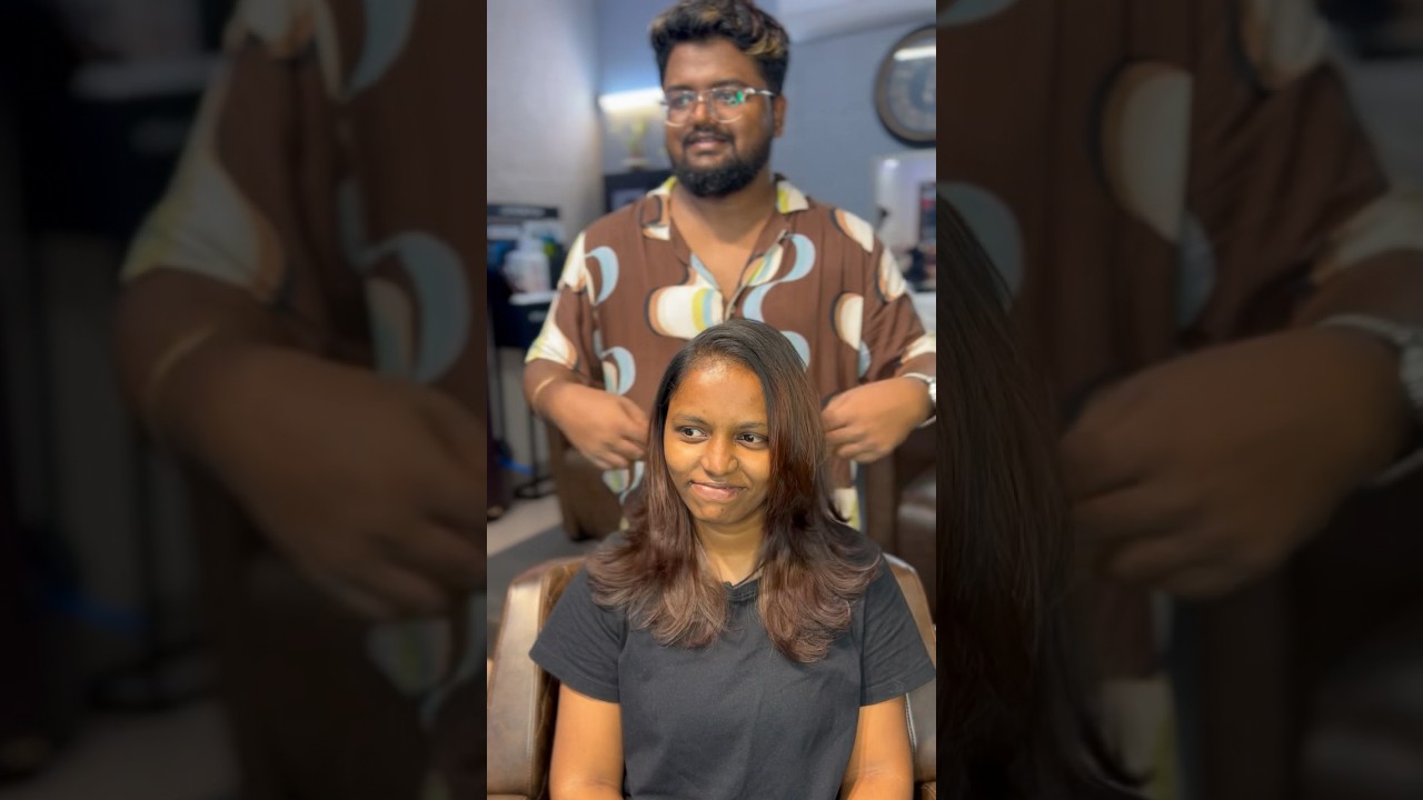 Happy client ✨service: permanent blow dry