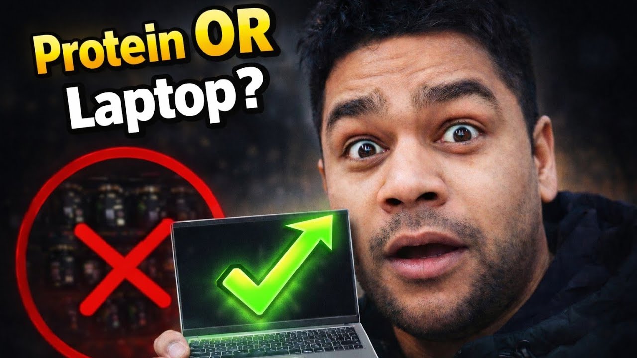 Protein ❌ Laptop ✅ | Sach Jo Koi Nahi Batata #gymvslife #protein #laptop #vlog #viral 