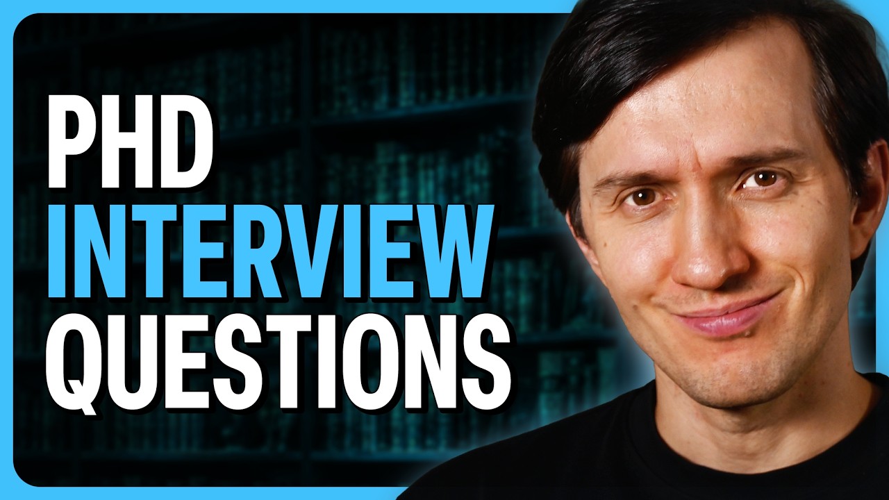 PhD Interview: Questions, Answers & Explanation (by a scientist)