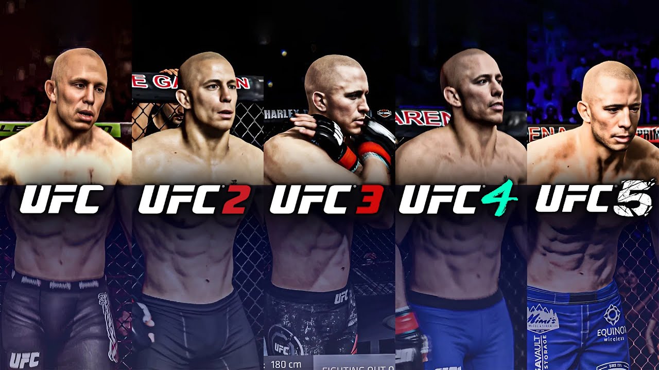 Я сталкивался с GSP в каждой игре EA UFC (МАКСИМАЛЬНАЯ СЛОЖНОСТЬ)