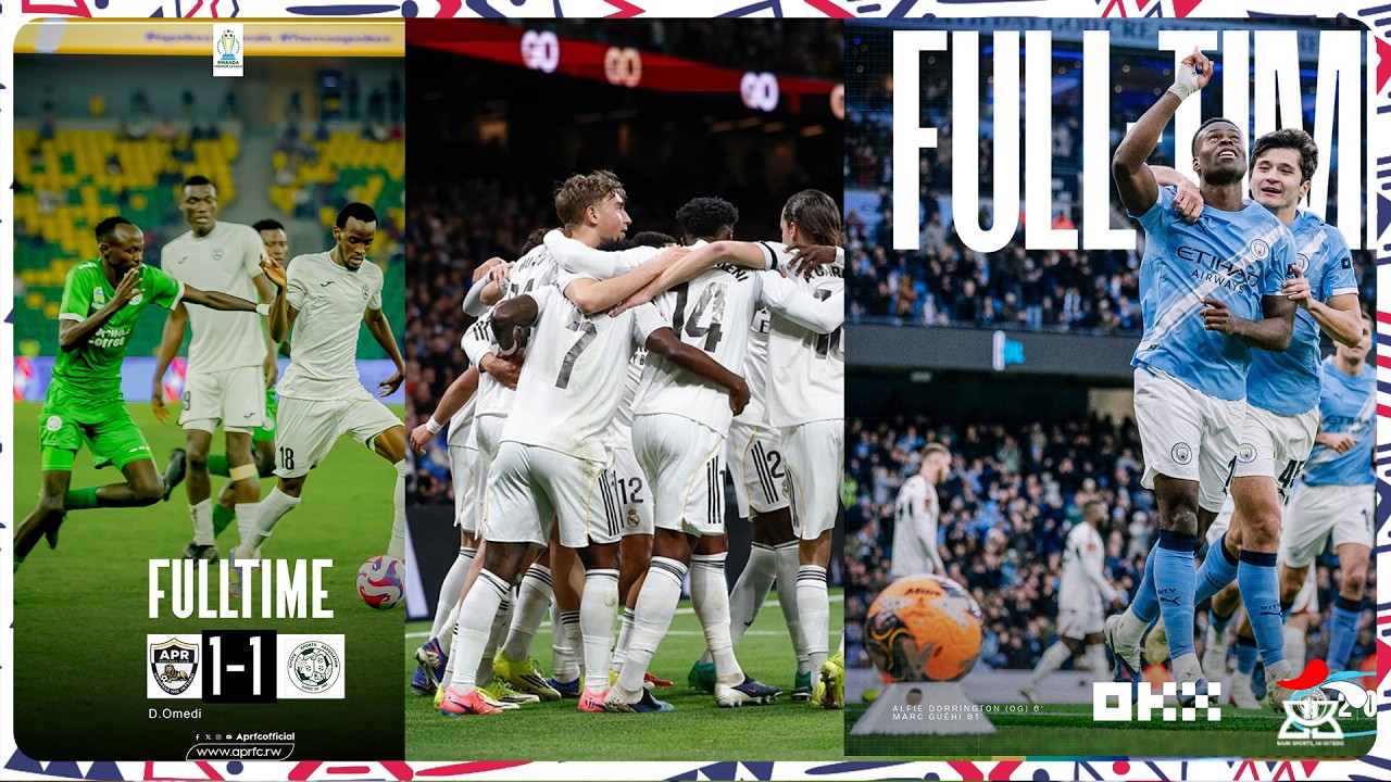 #BBSUNDAYSPORTS 15.02.2026: APR FC YAGUYE IMBERE YA KIYOVU|| REAL MADRID YITWAYE NEZA|| MAN CITY