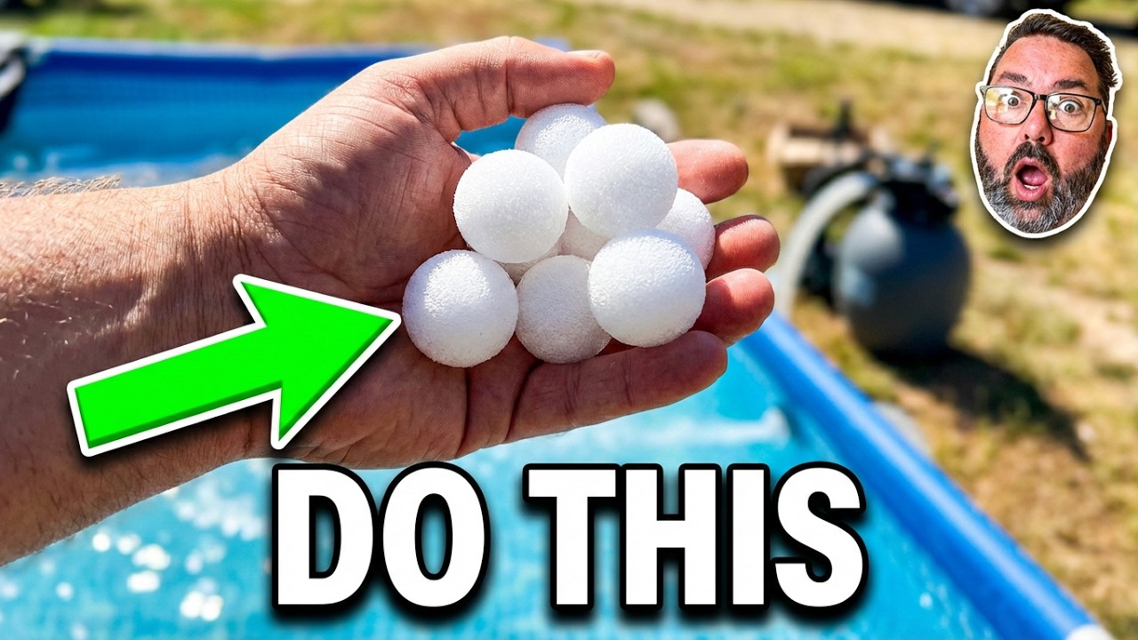 How I Upgraded My Pool Sand Filter with Filter Balls