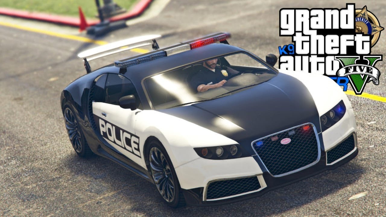 GTA V : MOD POLICIA : BLITZ POLICIAL DE BUGATTI NA FRENTE DA DELEGACIA : EP. 195