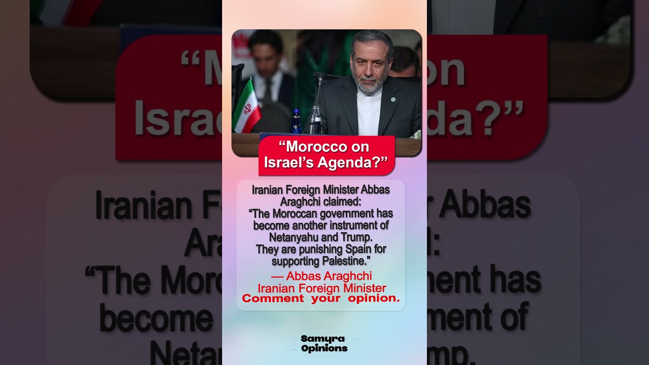 Middle East Tensions Rise After Iran's Morocco Accusation #trendingnow #geopolitics