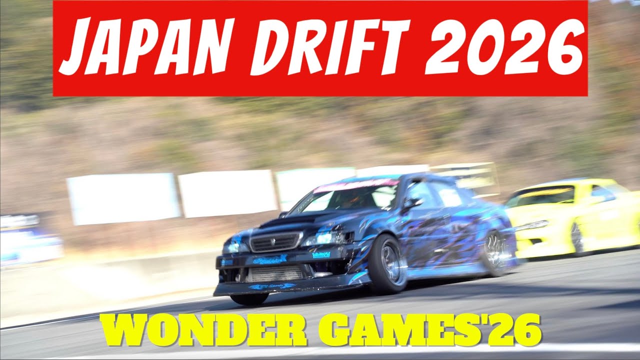Japan's FIRST Drift event of 2026 🇯🇵 | Wonder Games at Nikko Circuit