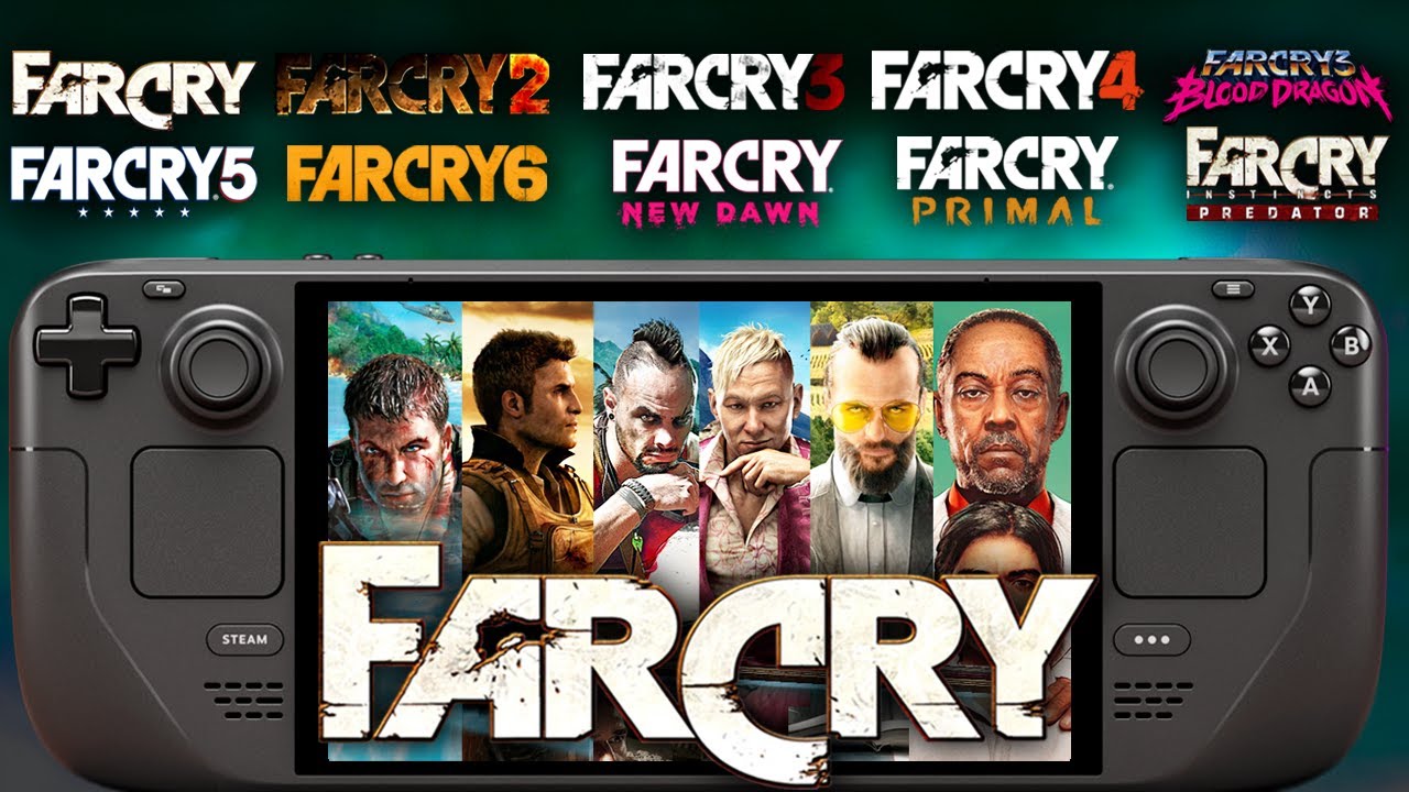 ALL Far Cry Games Tested On Steam Deck: FULL Franchise Collection Performance Showcase