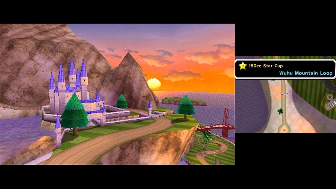 Mario Kart 7 [150cc Star Cup] (No Commentary)