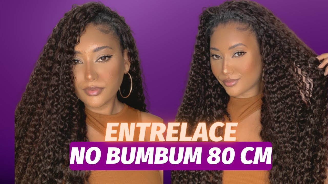 ENTRELACE BIO FIBRA  com disfarce l Cabelo FLORA Be Black  Fashion Classic