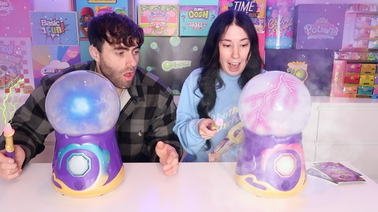 TRYING THE TIKTOK VIRAL MAGIC MIXIES CRYSTAL BALL