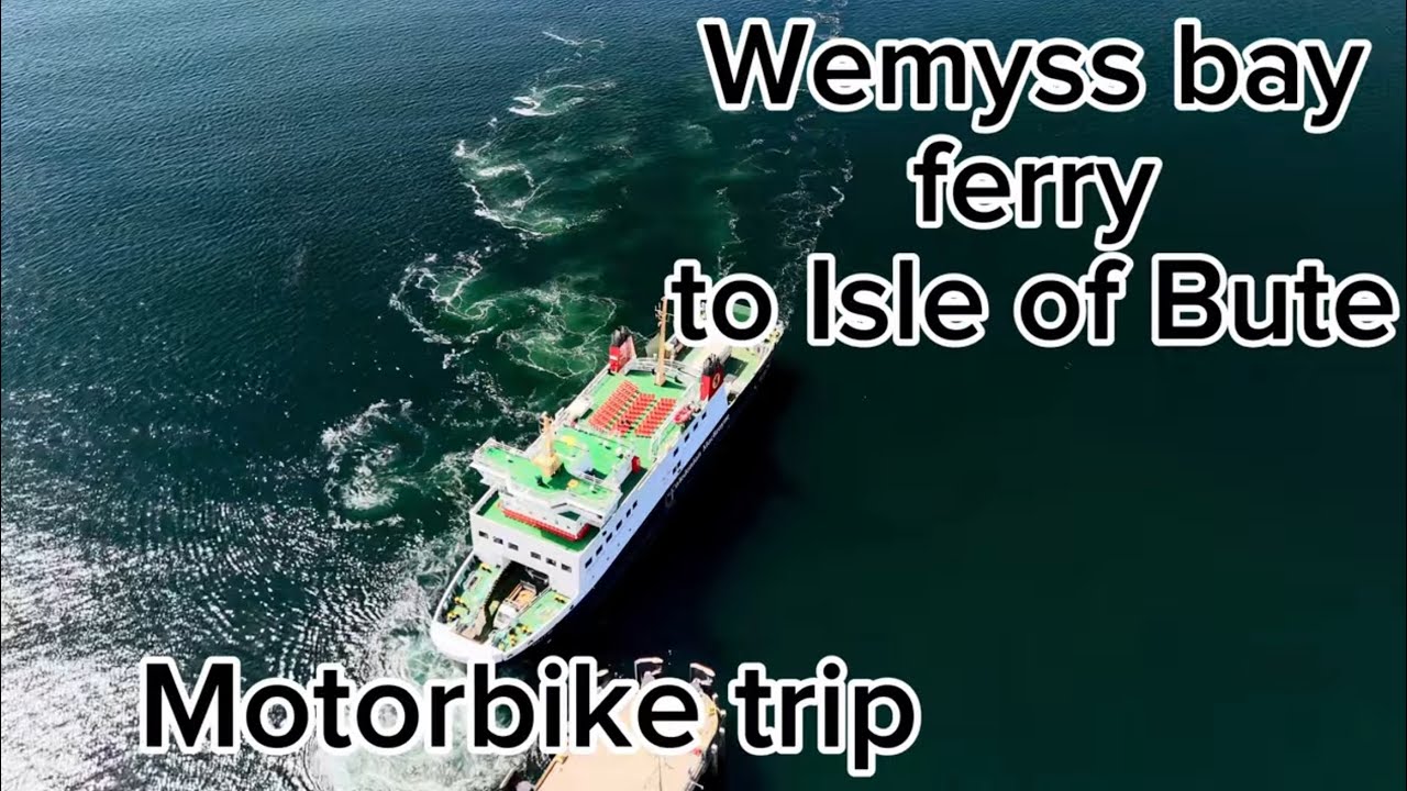 Wemyss Bay to Isle of Bute ferry trip