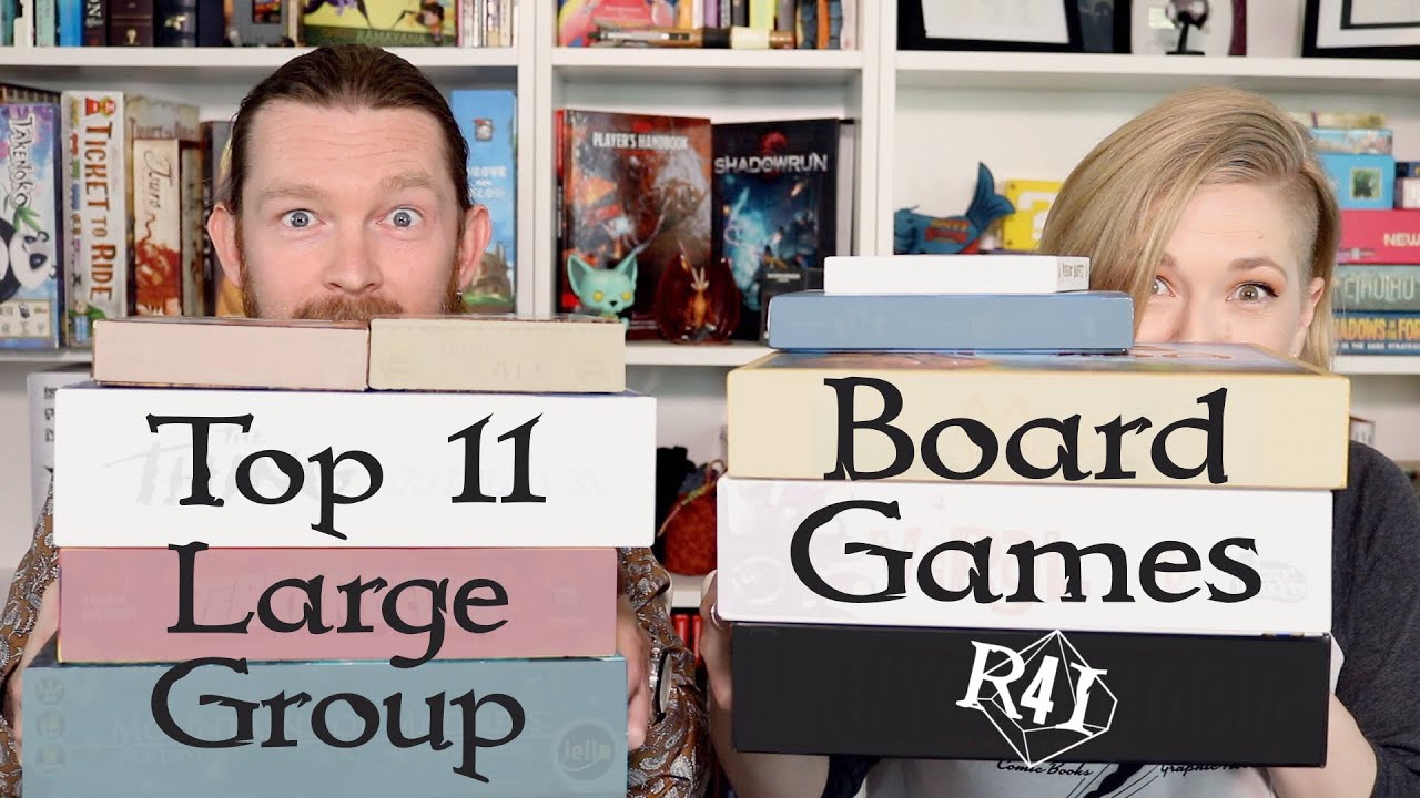Our 11 Favorite Large Group Board Games - 5+ Players
