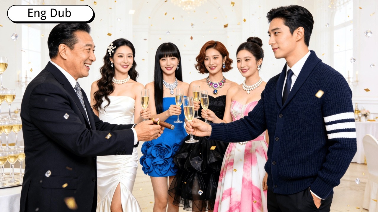 His ex-wife,who cheated,returns for money—only to find him a tycoon's guest,flanked by four beauties