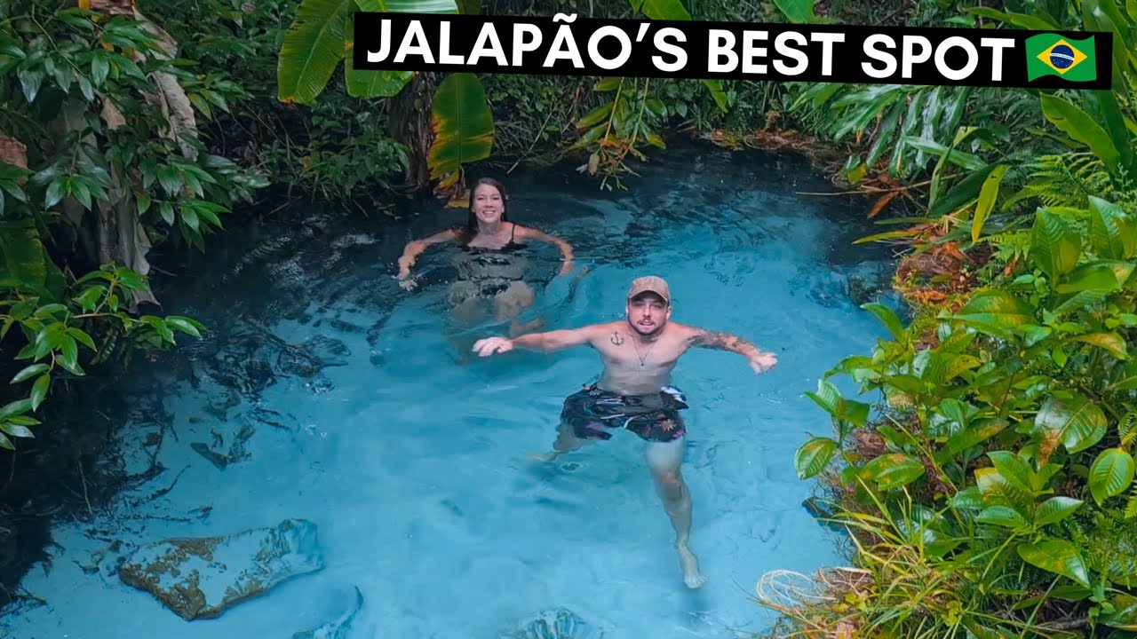 THE BEST NATURAL POOLS IN JALAPÃO TO SWIM IN 🇧🇷 BRAZIL TRAVEL | PART 5