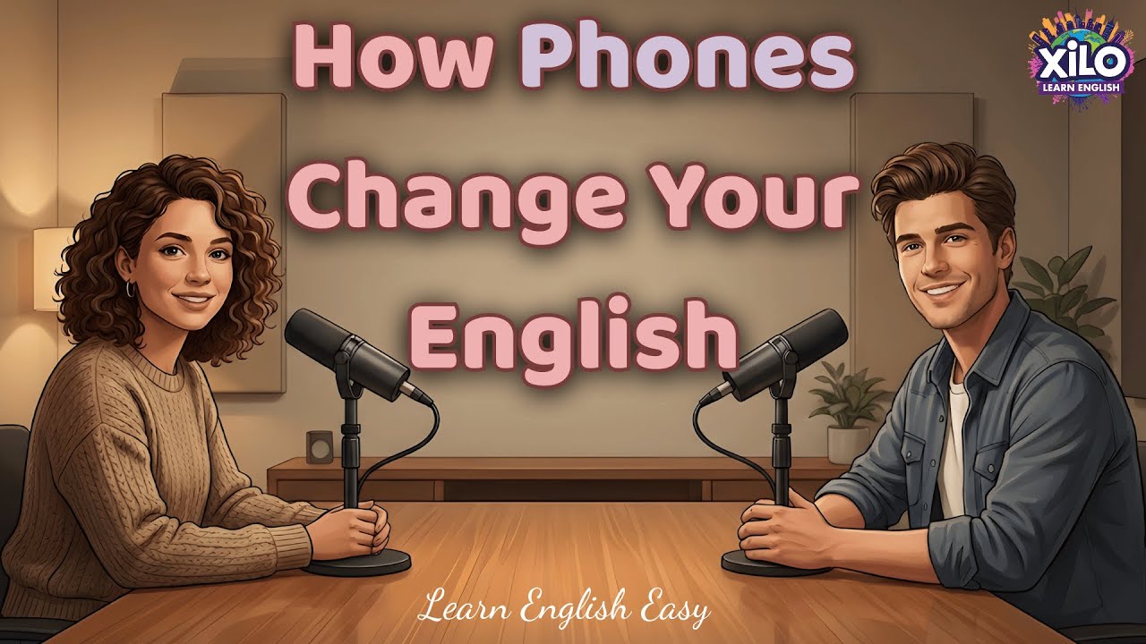 English Podcast for Easy English Conversation | Your Phone is Teaching You English Right Now