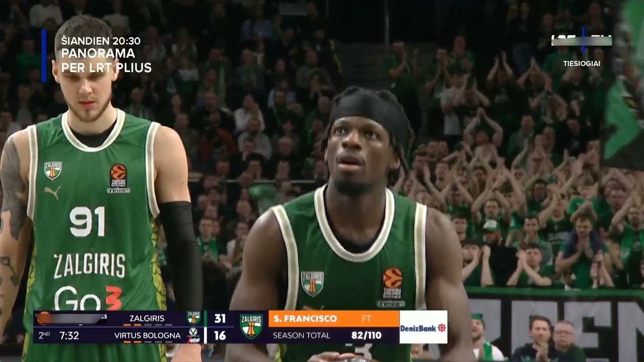2024/25 Euroleague R21 Žalgiris - Virtus Full Highlights