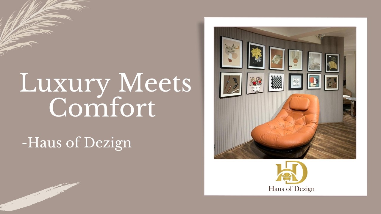 Luxury Lounge Chair That Redefines Comfort | Haus of Dezign