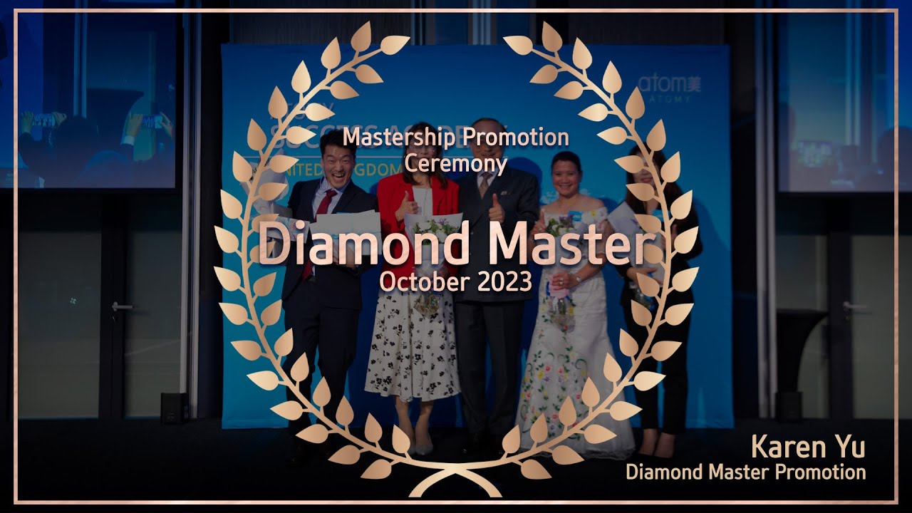 Diamond Master Promotion Ceremony - Karen Yu | October 2023
