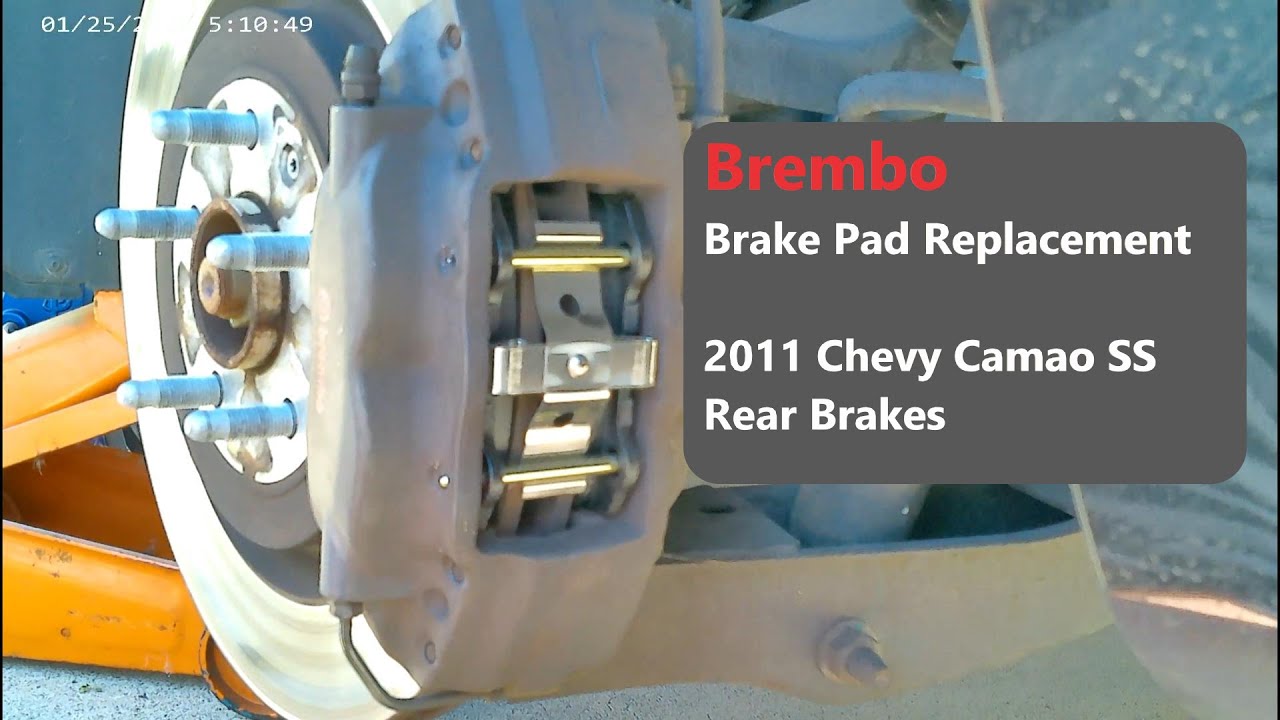 2011 Camaro SS, Rear Rear Brembo Bakes, 6.2L V8
