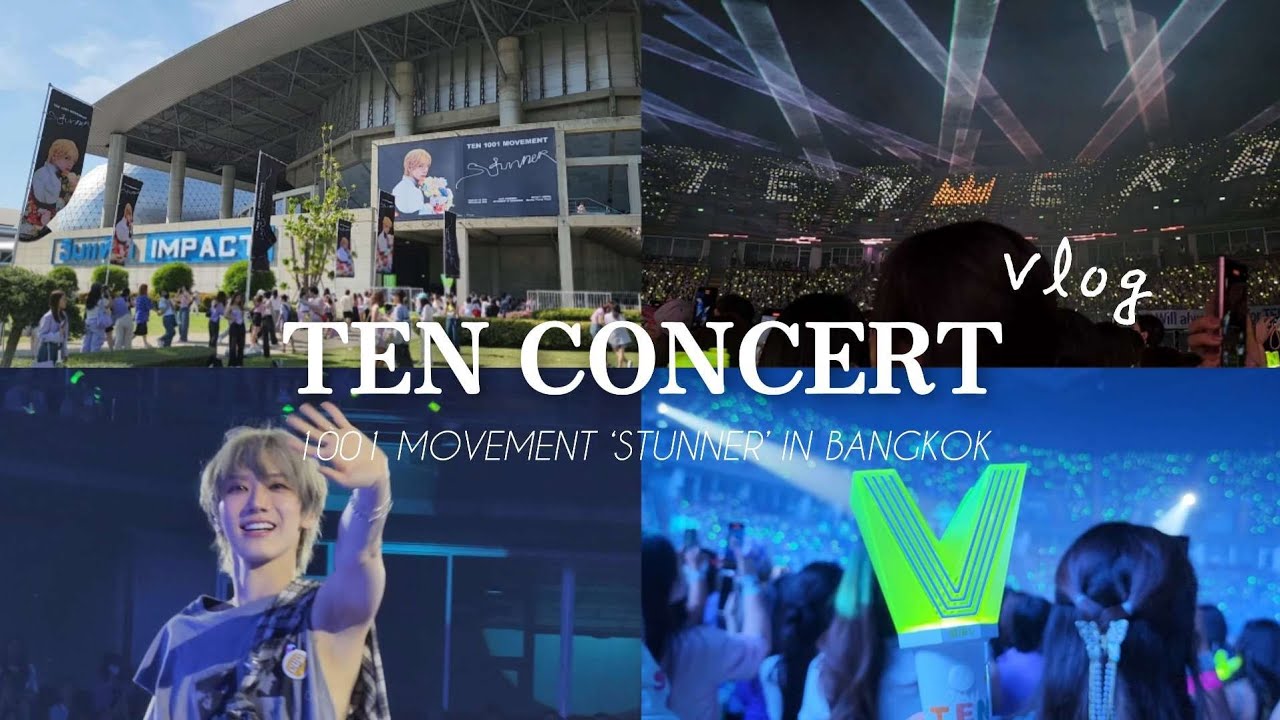 [cc] VLOG | 2025 TEN CONCERT 1001 MOVEMENT ‘STUNNER’ IN BANGKOK