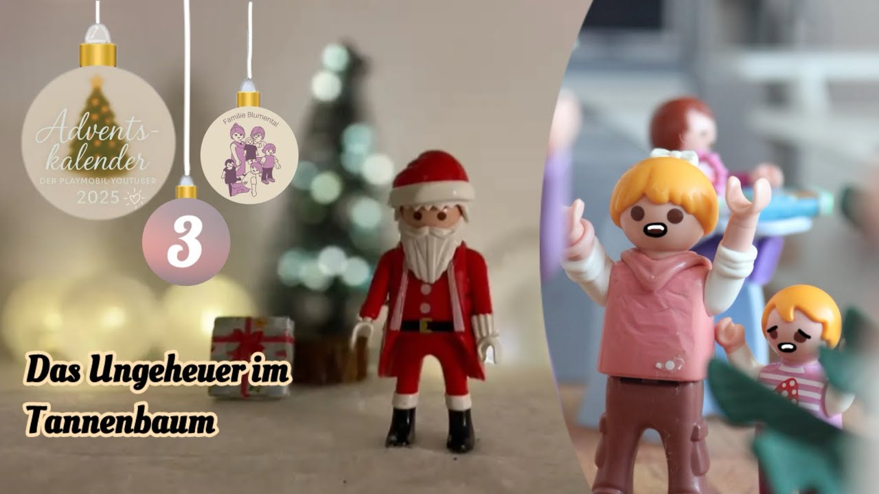 Playmobil Film „DAS UNGEHEUER IM TANNENBAUM“ Adventskalender der Playmobil YouTuber 